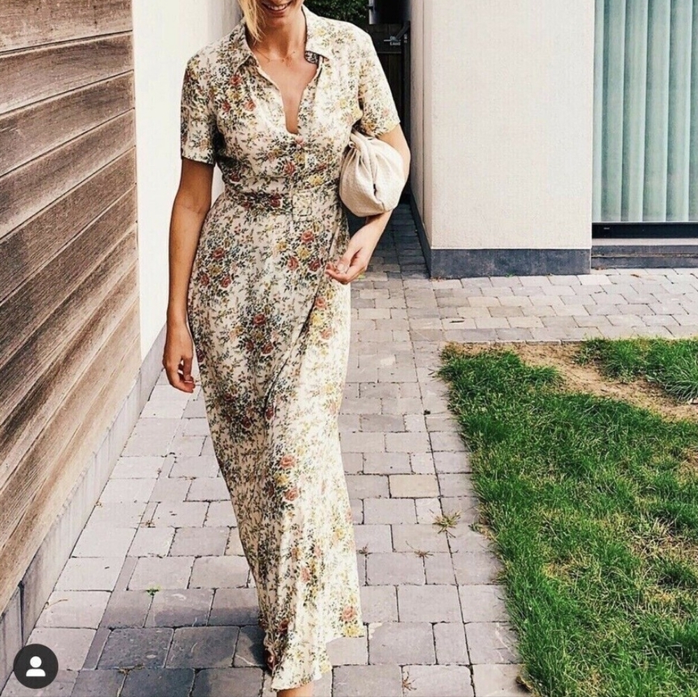 Floral Dress - L